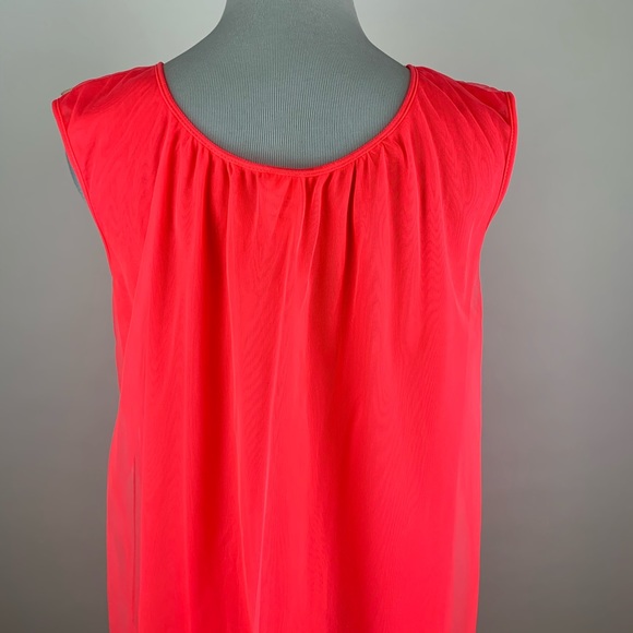 Vintage Radcliffe Lace Trim Night Gown Sz Medium - Picture 7 of 10